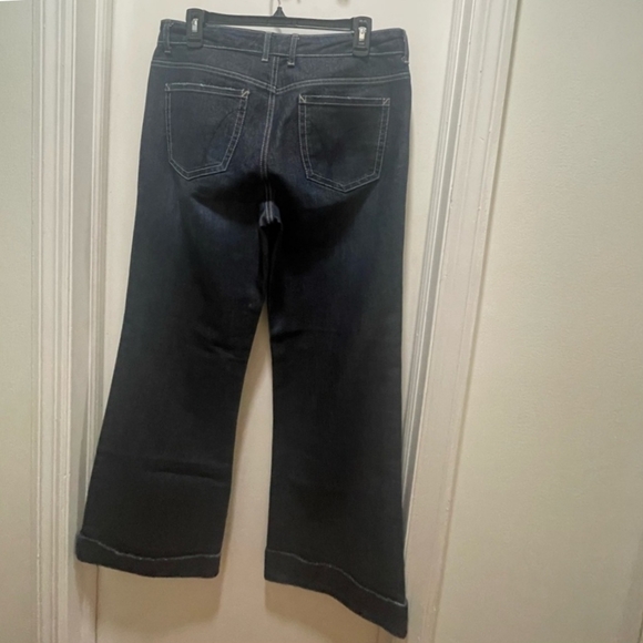 Wide Leg Dark Gloria Vanderbilt Jeans - Picture 4 of 7